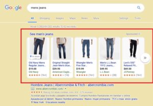 google shopping ads