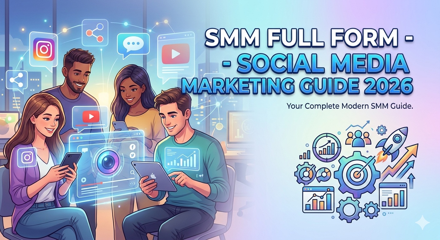 What Is SMM? Full Form, Meaning & Complete Guide to Social Media Marketing in 2026